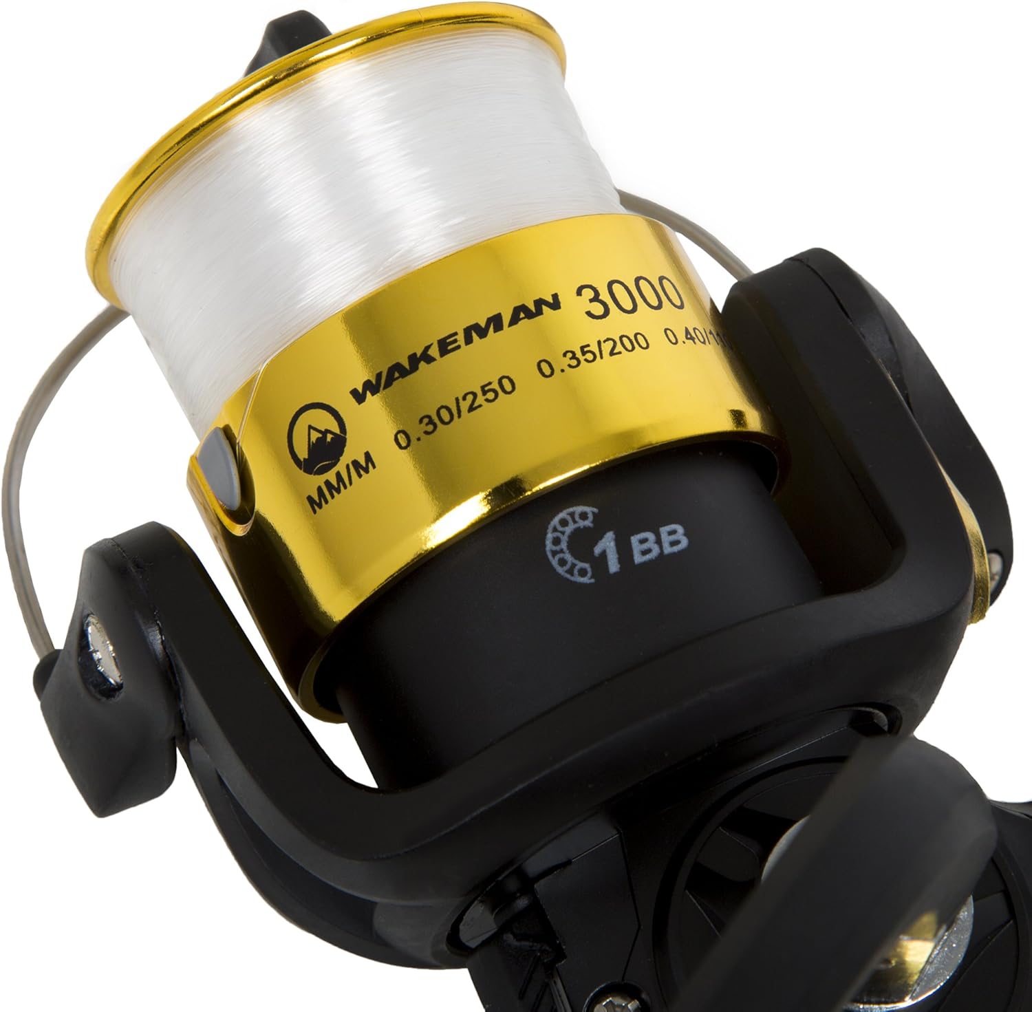 Fishing Rod and Reel Combo - Strike Series Medium Action 78-Inch Spinning Reel Pole - Fishing Gear for Bass, Trout, and Lake by Wakeman (Hot Pink) - Image 4